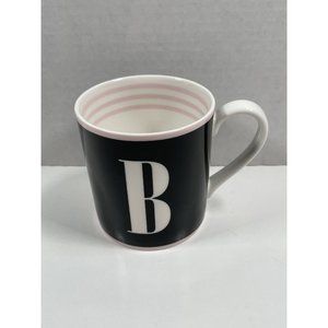Kate Spade New York "To The Letter" Monogram Letter "B" Porcelain Coffee Mug Cup